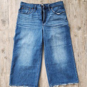 Madewell Wide-Leg Crop Jeans